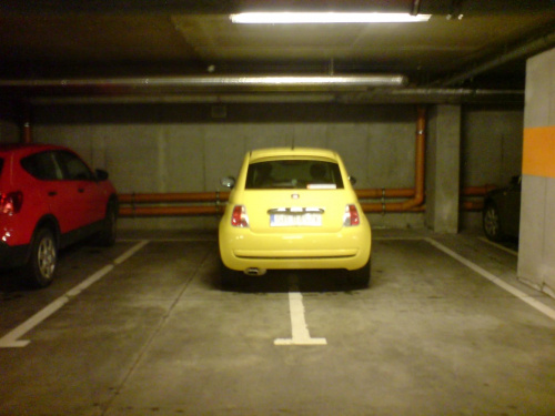 #Fiat500 #Parkowanie