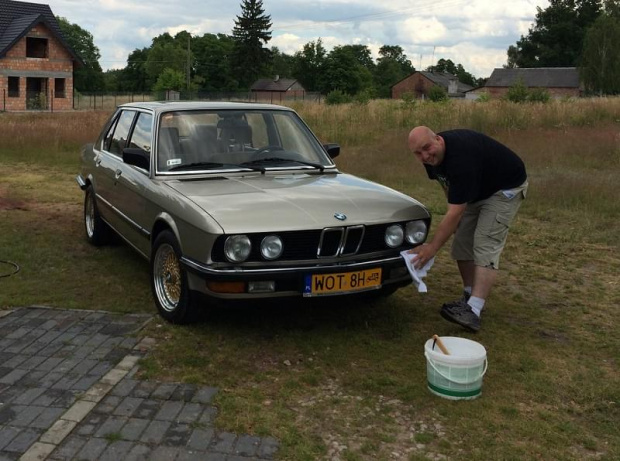 BMW 525E polerowanie #BMW525e #BMWE28 #ETA