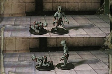 Napiętnowane przez grób Ghule #Doresain #Dragons #Dungeons #Ghoul #gravetouched #handmade #king #miniatures