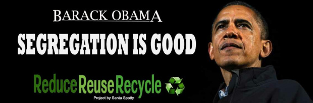 Barack Obama Reklama Segregacja Śmieci #LuterKing #Mandela #Obama #Recycle #Reklama #Segregacja #Segregation #Śmieci