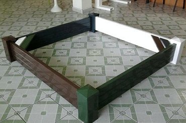 #ogrodzenie #pvc #pcv #płot #parkan #ażur #kratka #brama #furtka #pergola #przęsło #słupek