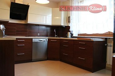 Kuchnia Nowoczesna w wykonaniu Kuchnie Klima Rybnik #kuchnie #kuchenne #Meble #nowoczesne #kuchnia #NaWymiar #tanio #cena #niska #Rybnik