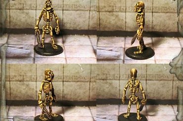 Ork szkielet #Dragons #Dungeons #Figurki #handmade #Lochy #miniatures #Ręczne #Smoki