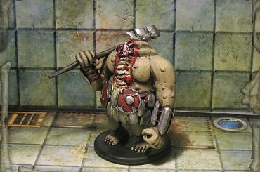 Zbroja z ciała ogra #Bitewne #Dragons #Dungeons #Figurki #Handmade #Miniatures #Ręcznie #RPG #Wykonane