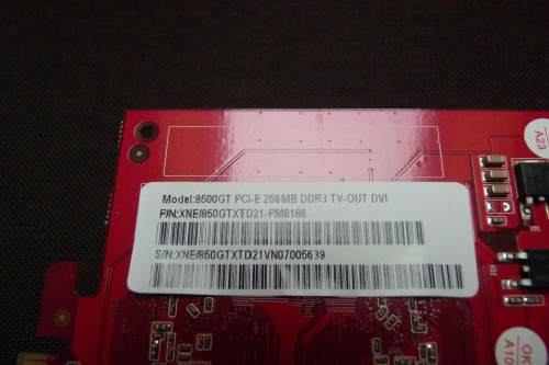 Gainward GeForce 8500 GT 256MB DDR3 PCI-E