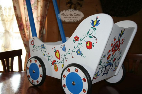 wózek dla lalki