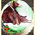 Tort z niedźwiedziem dla myśliwego #DlaMyśliwego #KapeluszMyśliwski #karabain #niedźwiedź #tort #TortMyśliwski #TortyKraków #TortyWalentynki